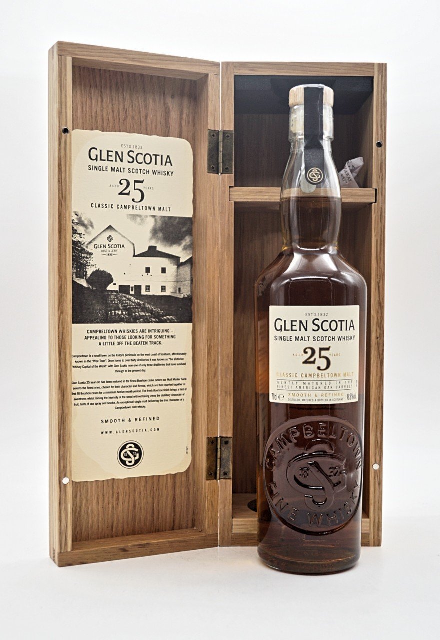 Glen Scotia 25 Jahre Campbeltown Single Malt Scotch Whisky 