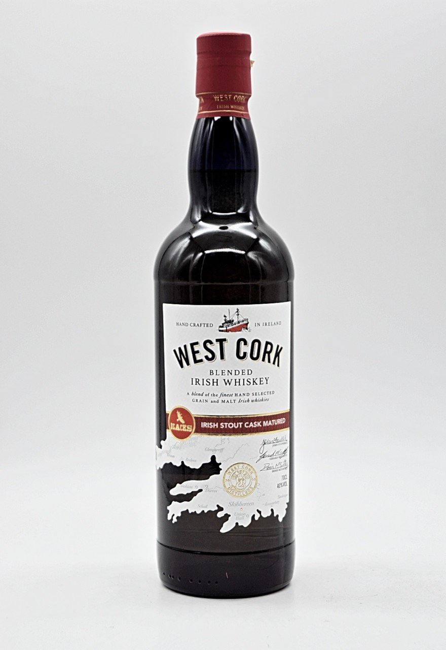 West Cork Irish Stout Cask Matured Blended Irish Whiskey