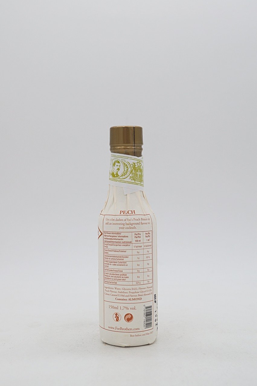 Fee Brothers Peach Bitter Cocktail Flavouring