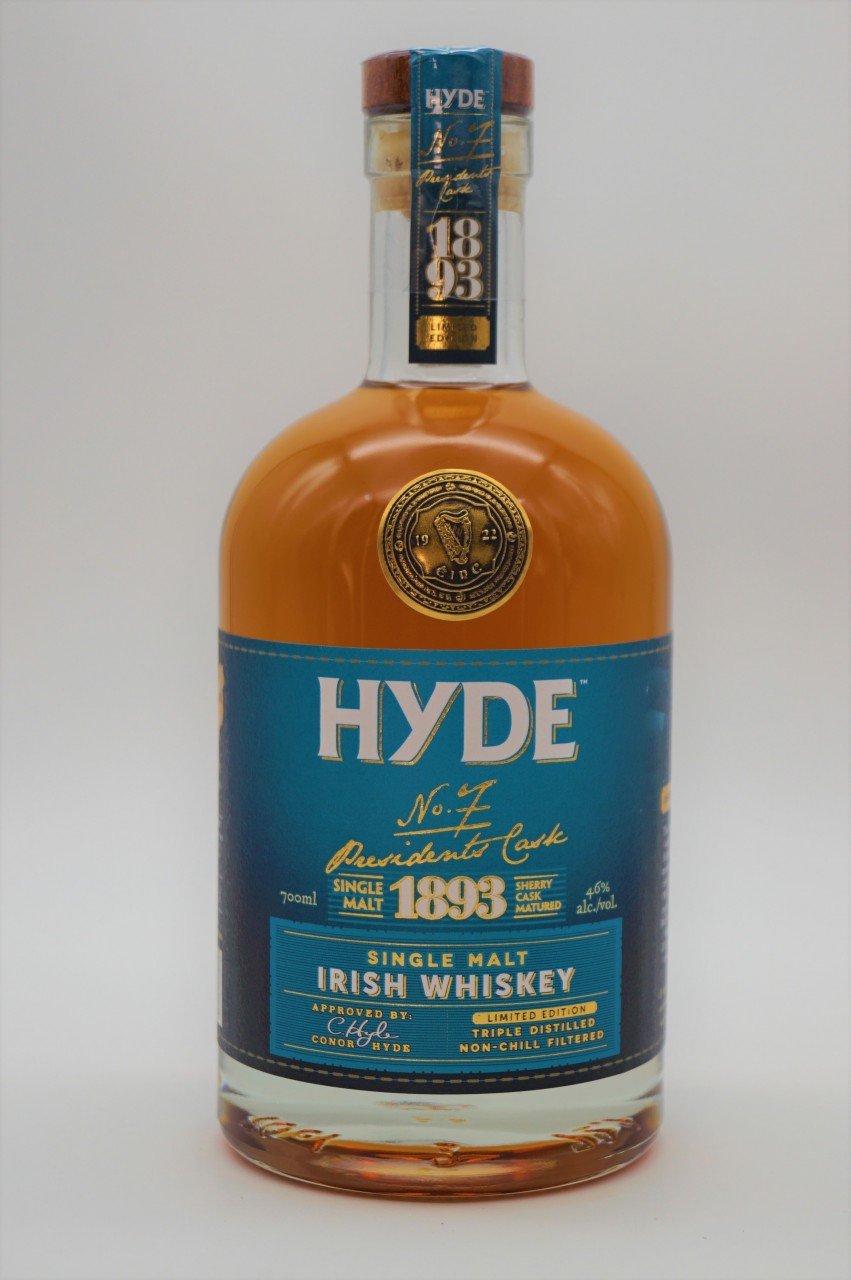 Hyde No. 7 Sherry Cask Single Malt Irish Whiskey 