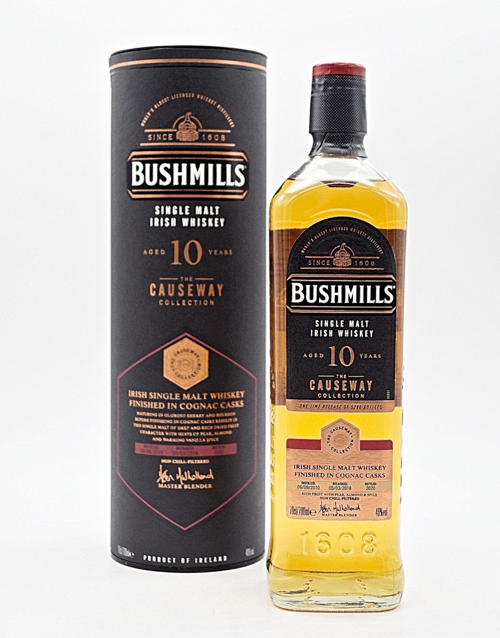 Bushmills 10 Jahre Causeway Collection Irish Single Malt Whiskey