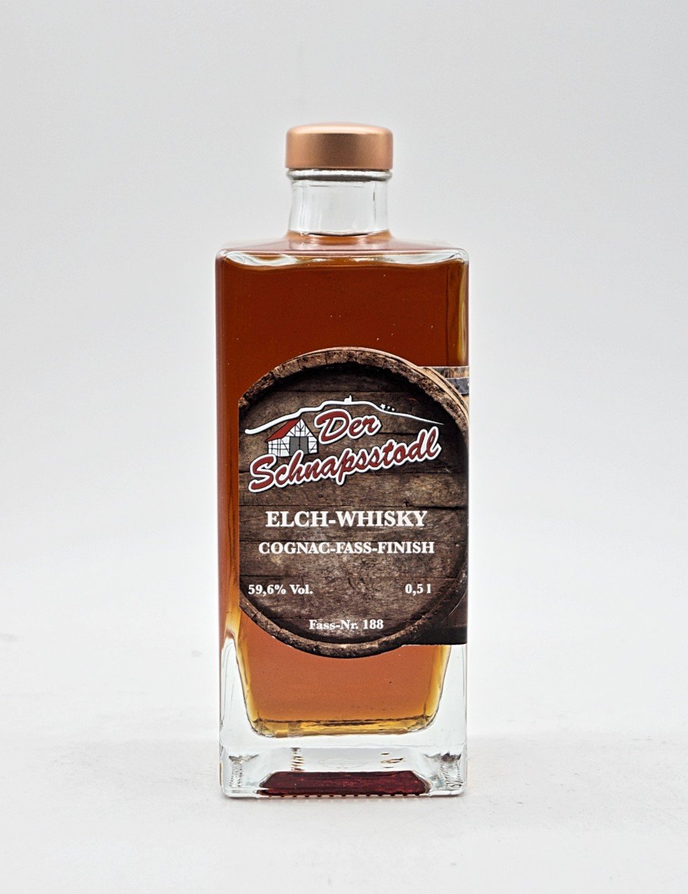 Der Schnapsstodl Elch-Whisky Cognac-Fass-Finish Fass-Nr. 188