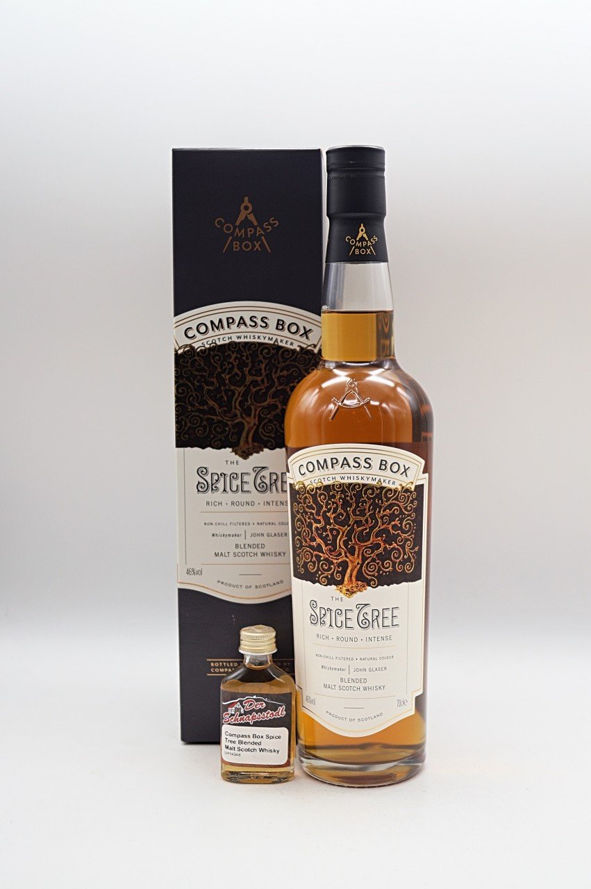 Compass Box The Spice Tree Blended Malt Scotch Whisky Sample 20 ml