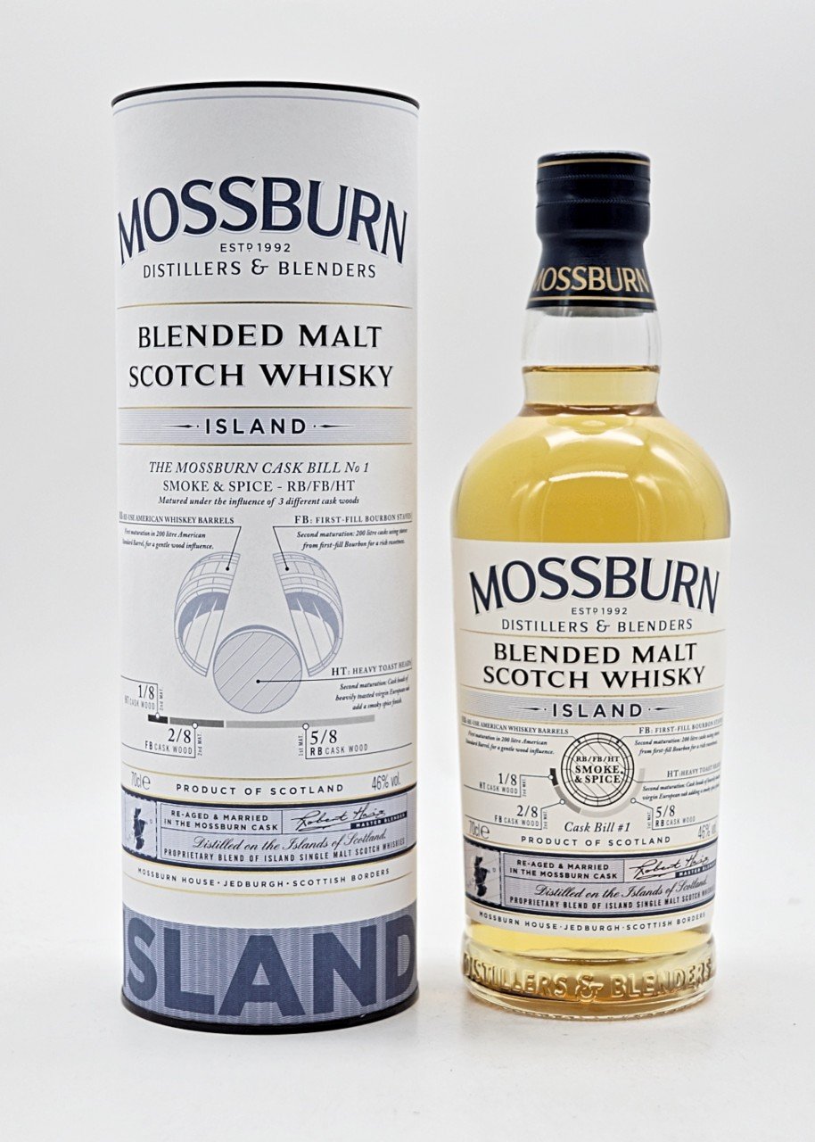 Mossburn Signature Cask Island Blended Malt Scotch Whisky 