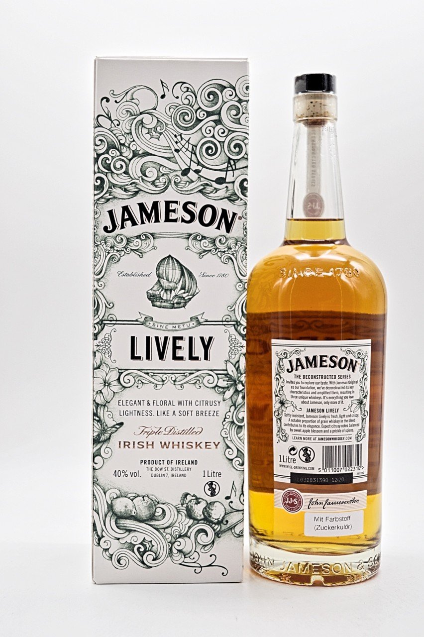 Jameson Lively Deconstructed Series Irish Whiskey