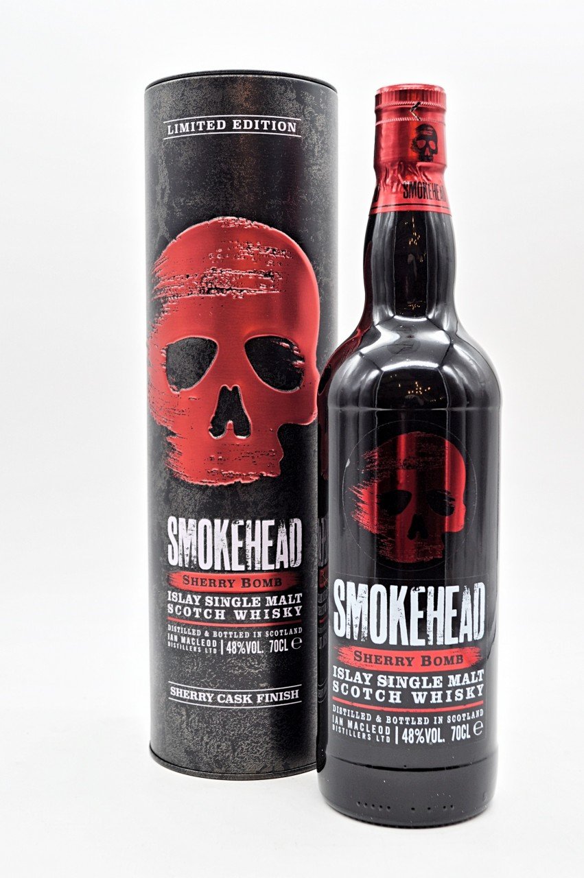 Smokehead Sherry Bomb Limited Edition Sherry Cask Finish Islay Single Malt Scotch Whisky