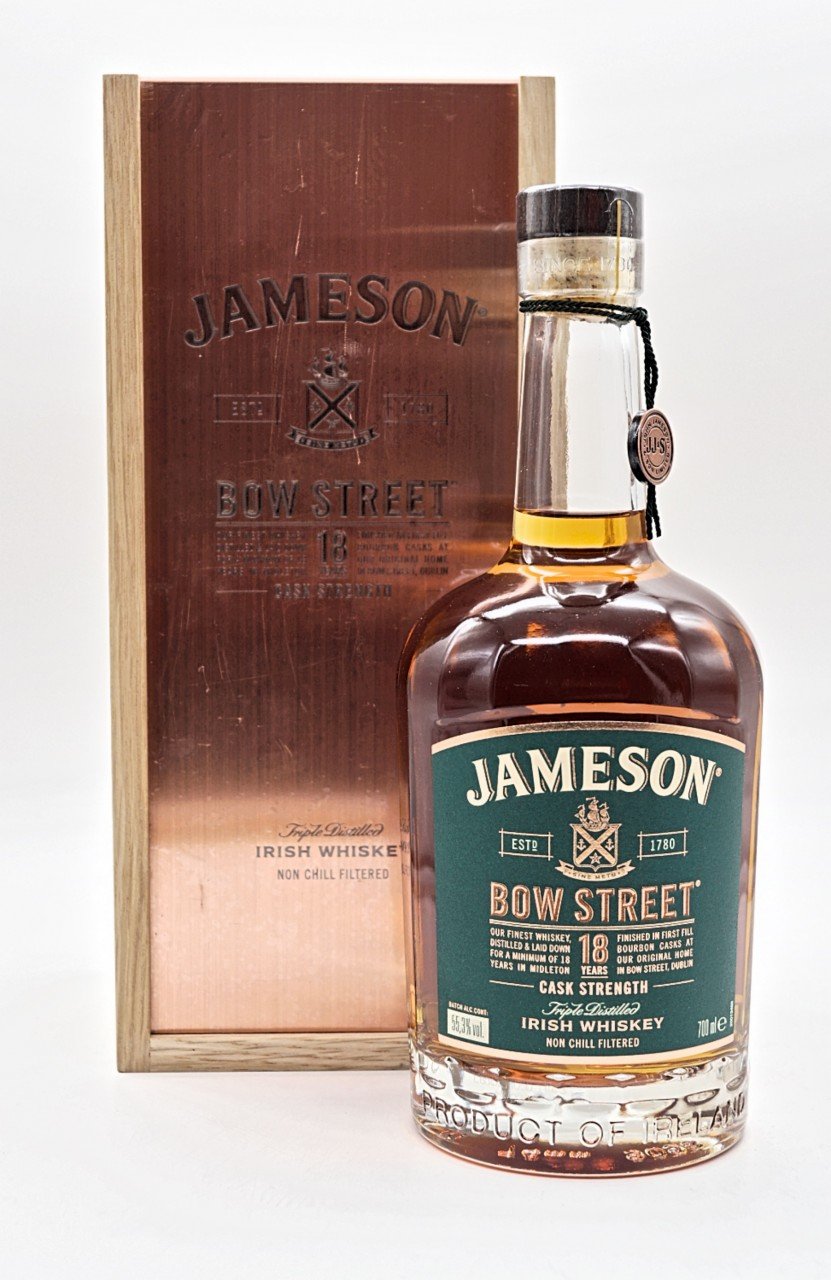 Jameson 18 Jahre Bow Street Cask Strength Irish Whiskey