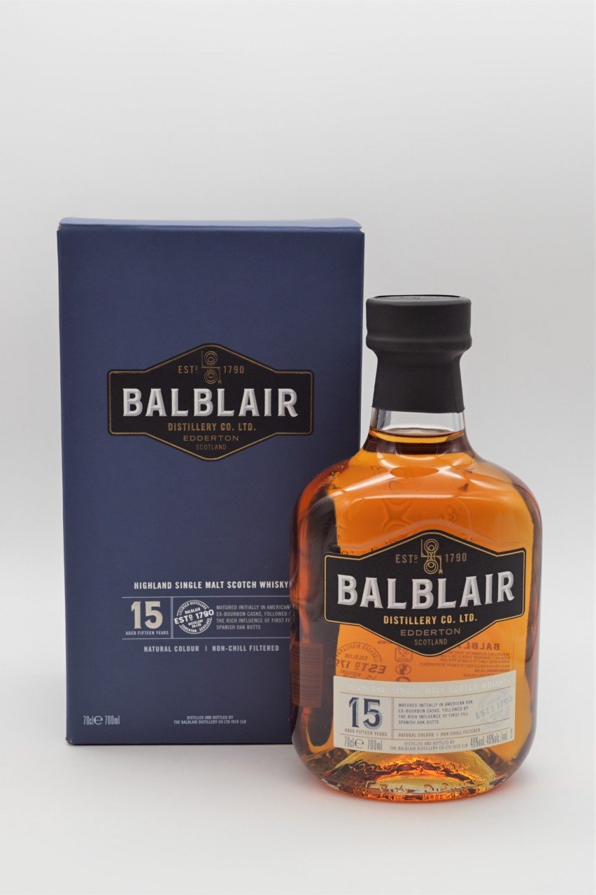 Balblair 15 Jahre Highland Single Malt Whisky
