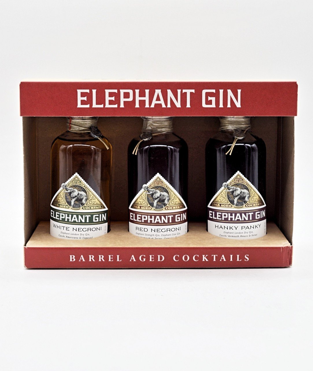 Elephant Gin Barrel Aged Cocktails (3x 0,2 ml)